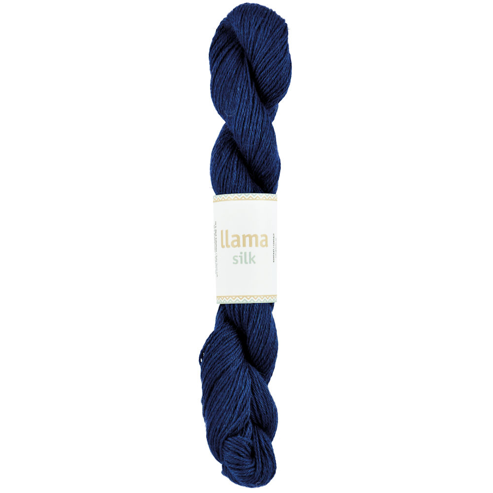 Llama Silk - Navy Blue (12)