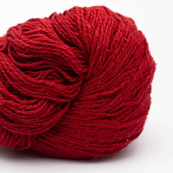Soft silk - mørk rød (42)