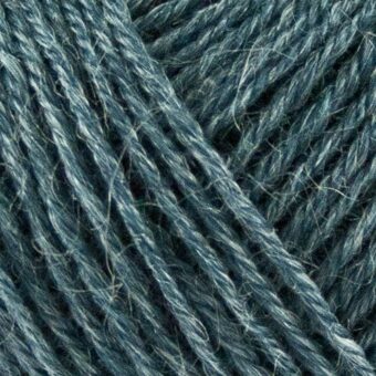 Nettle-Sock-Yarn-støvet-blå garn