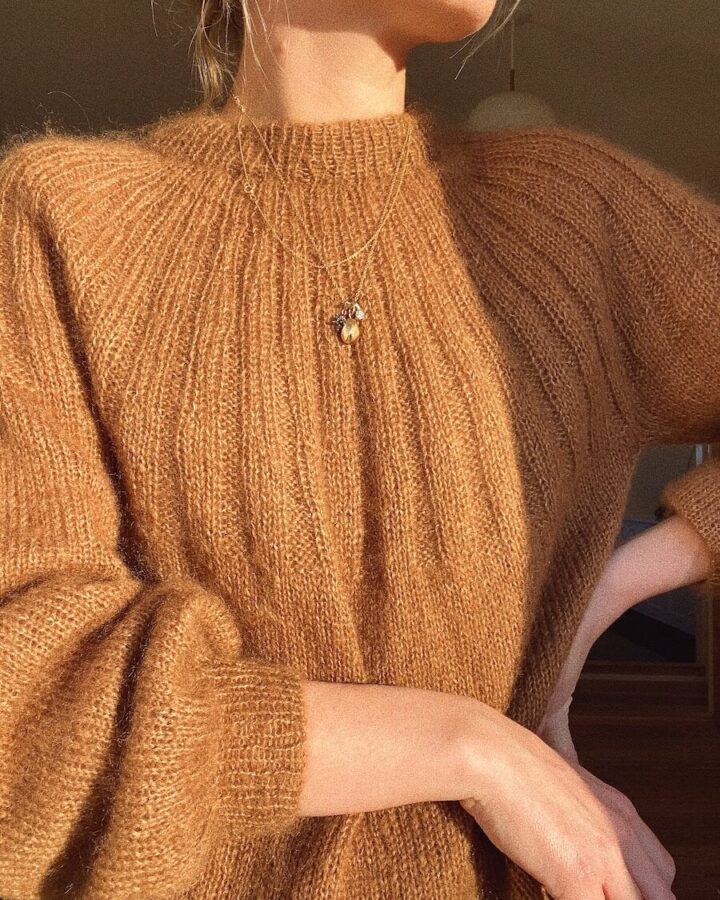 Petiteknit sunday sweater mohair