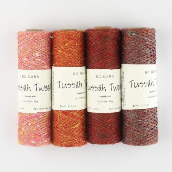 Tussah Tweed silk