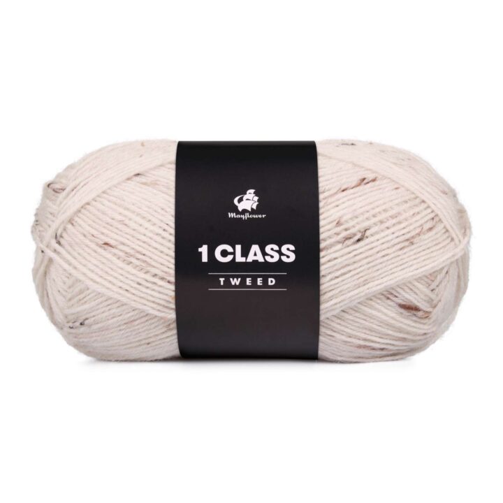 class 1 tweed strømpegarn