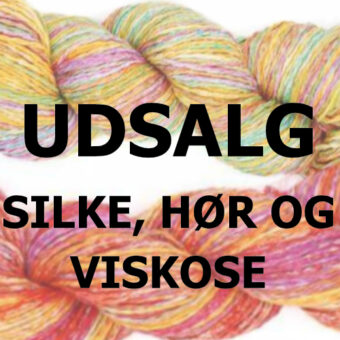 Udsalg hør, viskose og silkegarn