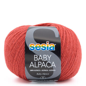 Baby alpaca brændt orange