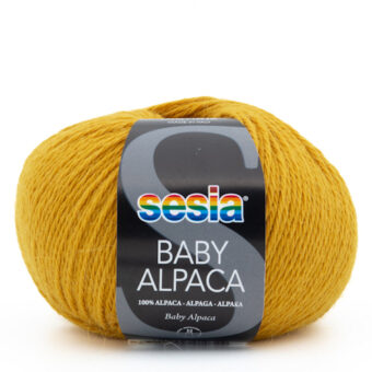 Baby alpaca solsikke