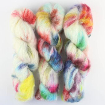 fluffy mohair