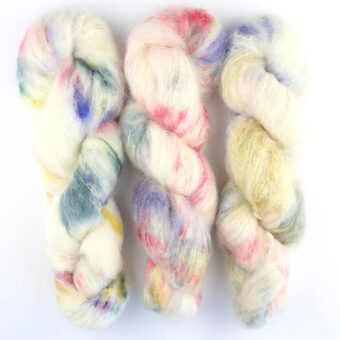 fluffy mohair