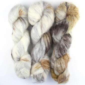 fluffy mohair