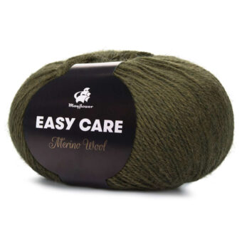 Easy Care merino garn - Mørk oliven - 091
