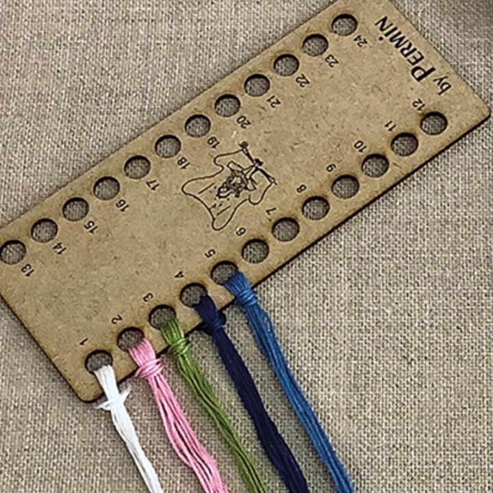 Trådholder til broderigarn