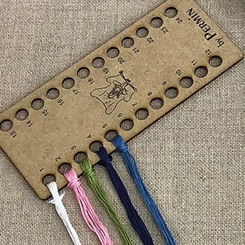 Trådholder til broderigarn
