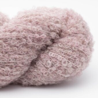Alpaka Bouclé - Kremke - Mauve