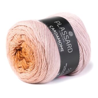 Cardamome - merino/cashmere - 30 - Rosa/brun