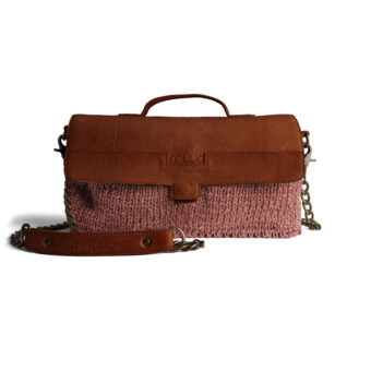 muud - Haumea Bag DIY - Dark Rose/Rich Brown