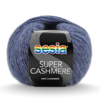 Super Cashmere - Støvetblå - 1058