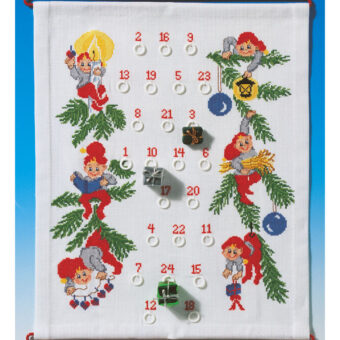 Nisser på gran - julekalender