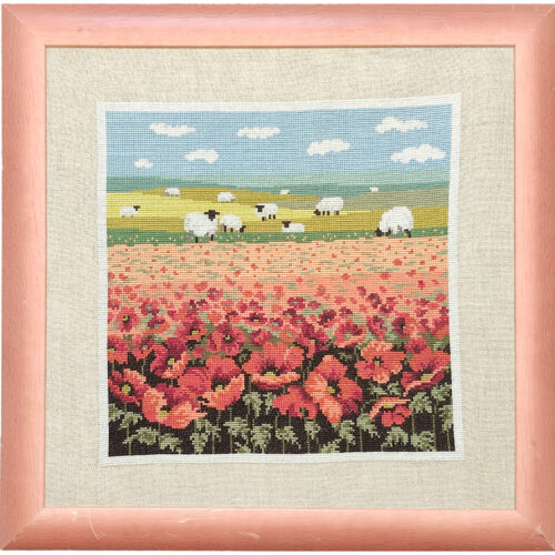 OOE Broderi - Valmue mark - billede