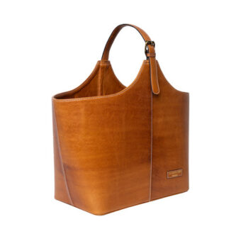 PROJECT 72 - Leather basket