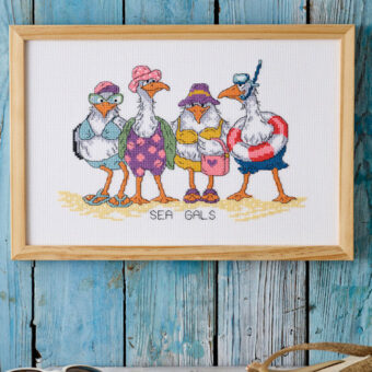 Permin broderi - Sea Gals - billede