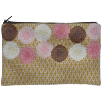 Fru Zippe broderi - Ulla - clutch
