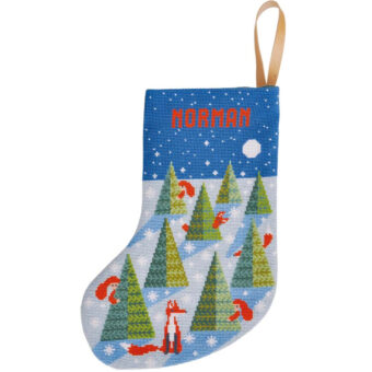 Fru Zippe broderi - Gemmeleg - julesok