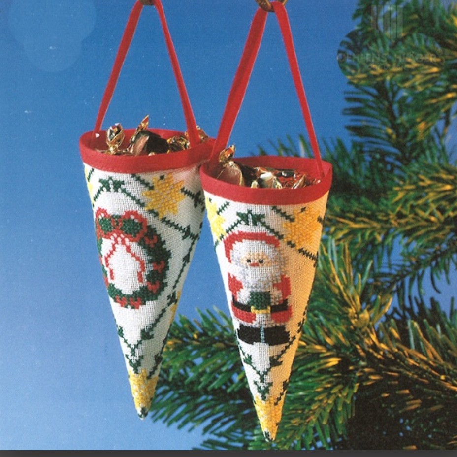 OOE Broderi - Kræmmerhuse - broderi kit (2 stk)