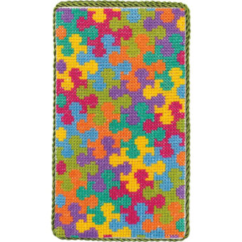 Eva Rosenstand broderi - Mobil etui puzzle