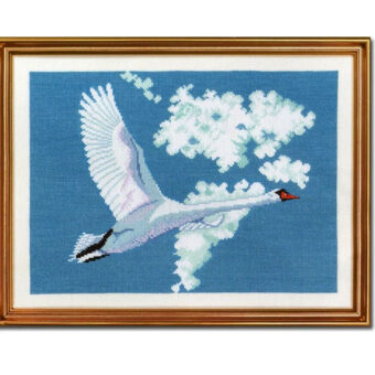 Eva Rosenstand broderi - Svane - billede