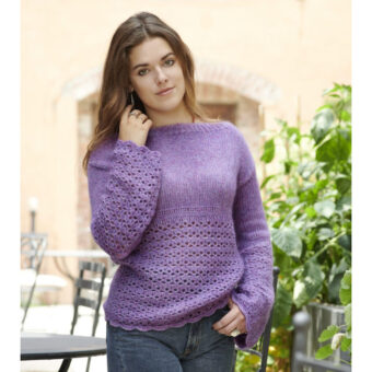 Sesia opskrift - Bon Bon - Metropolitan sweater (EN)