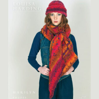 Fluffy tørklæde og hue - Pouffe (EN)