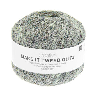 Make it Tweed Glitz - Mint - 05