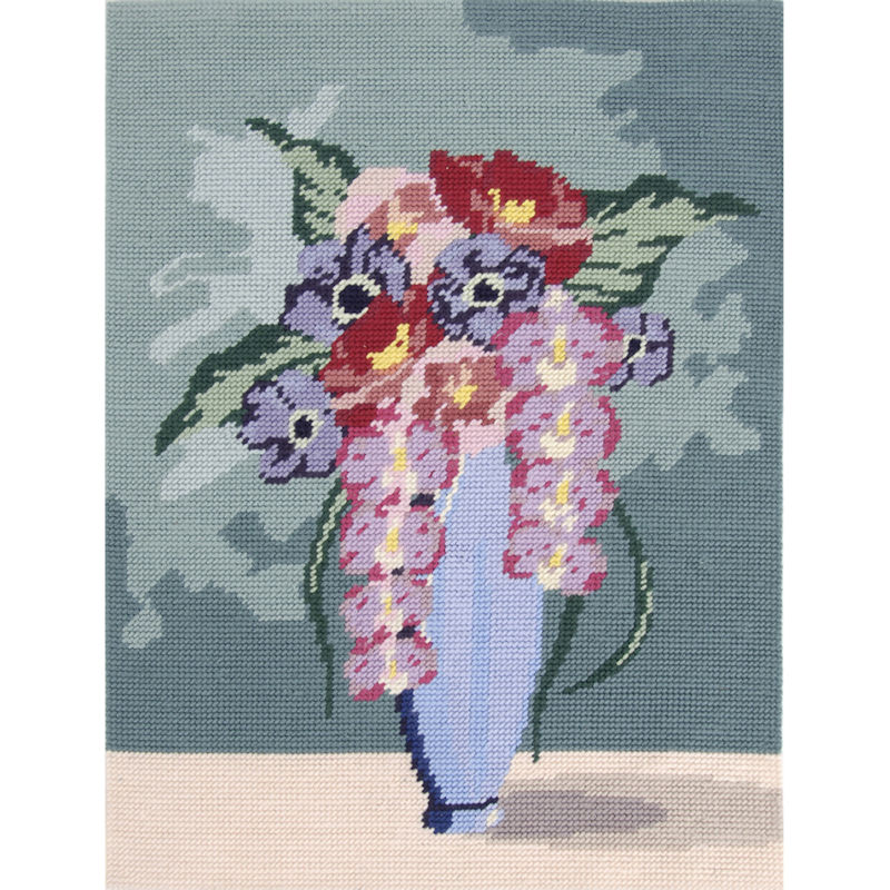 DMC broderi - Orchids - påtrykt stramaj (uden garn)