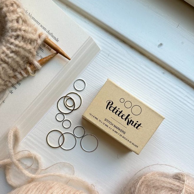 PetiteKnit - Maske markører - runde
