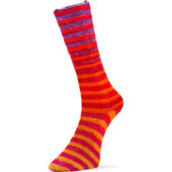 Permin - Solvej strømpegarn - Ildfuglen