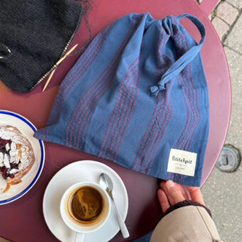 Knitters String Bag - Night Shadow