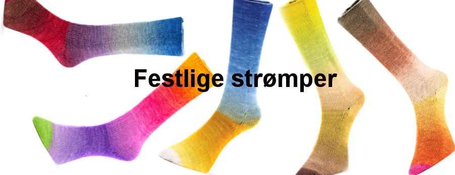 festlige strømper