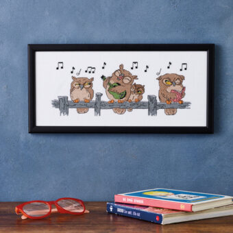 Permin broderi - Ugle serenade