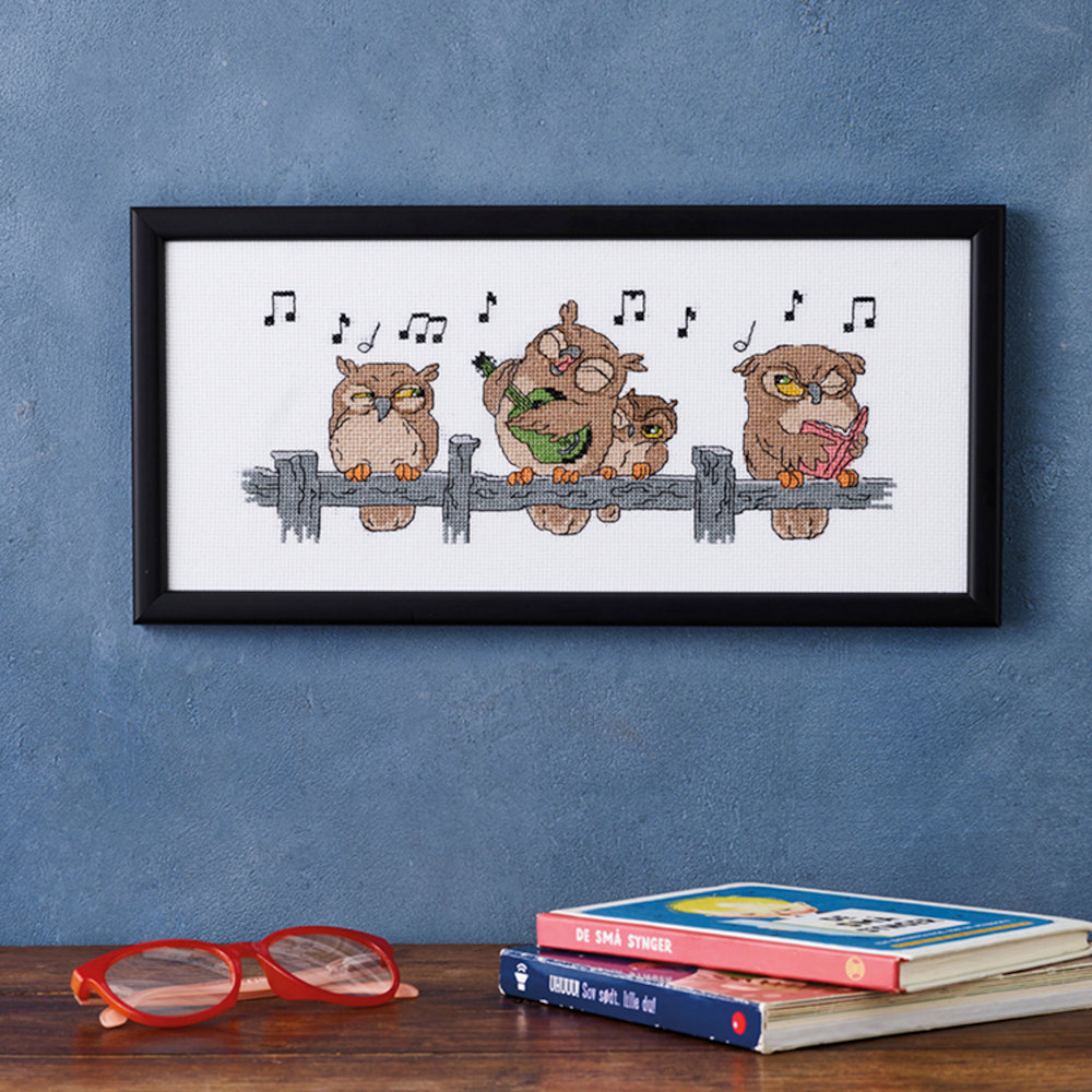 Permin broderi - Ugle serenade