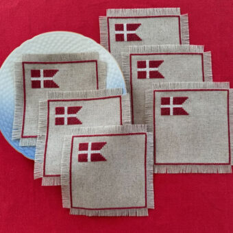 Pomp Stitch - Kun flag - mellemlægs servietter