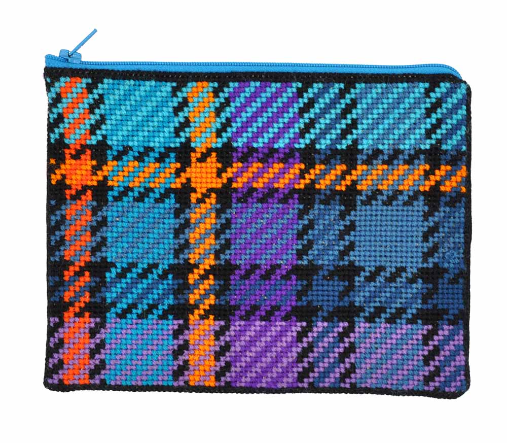 Fru Zippe broderi - Scotty - clutch