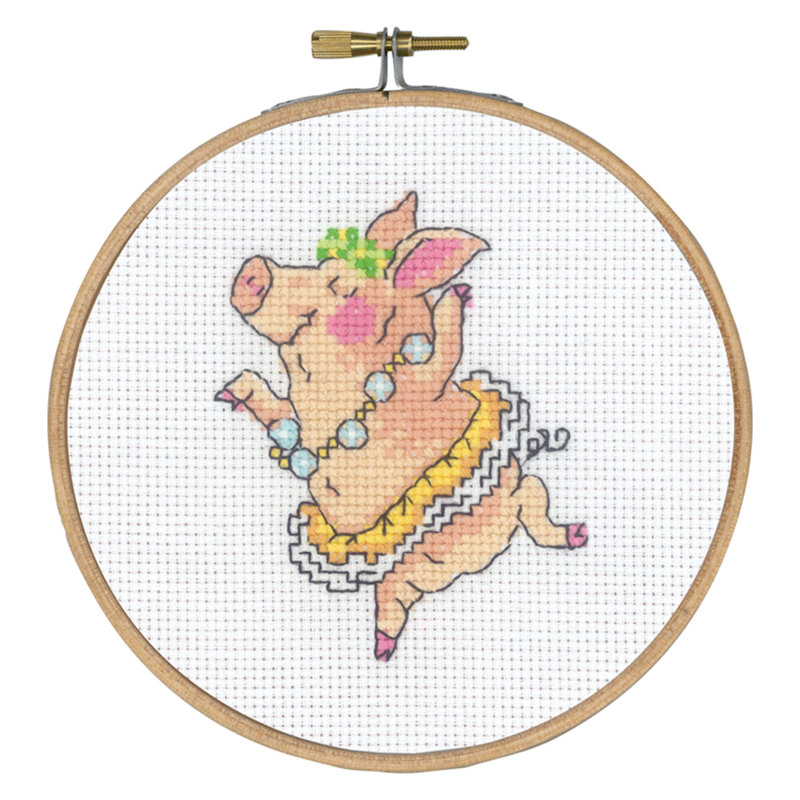 Permin broderi - Perle gris - billede