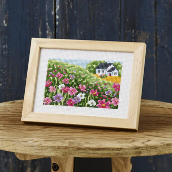 Permin broderi - Blomstermark - billede