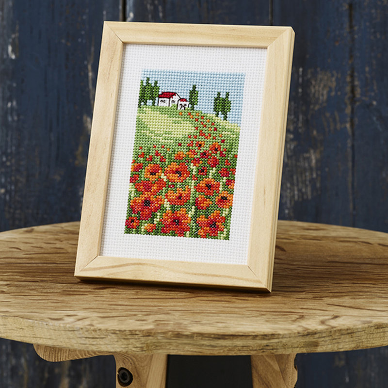 Permin broderi - Valmuer - billede