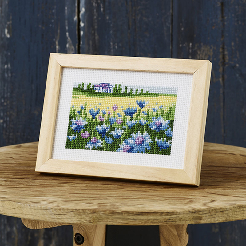 Permin broderi - Kornblomster - billede