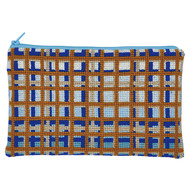 Fru Zippe broderi - Kjeld - clutch