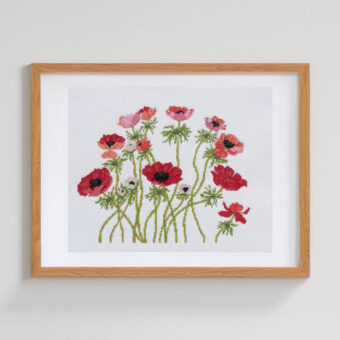 OOE Broderi - Anemoner - billede