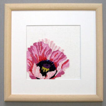 OOE Broderi - Valmue - billede