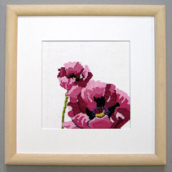 OOE Broderi - Valmue - billede