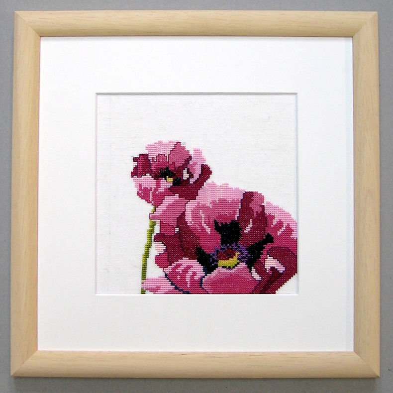 OOE Broderi - Valmue - billede