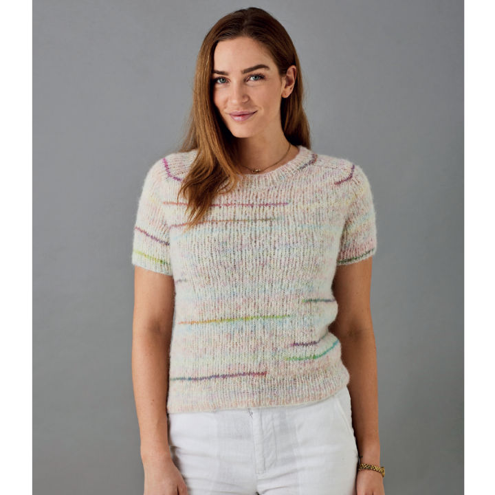 Permin Nellie - T-shirt med saddelskuldre - opskrift (PDF)